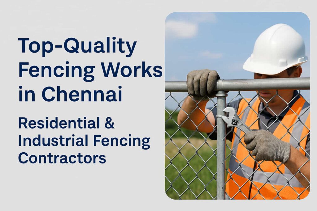 Fencing works in Chennai